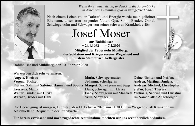 Josef Moser Pnp Trauerportal