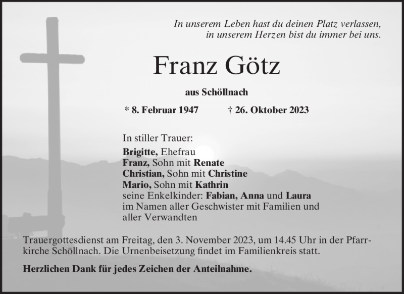 Franz gotz sales